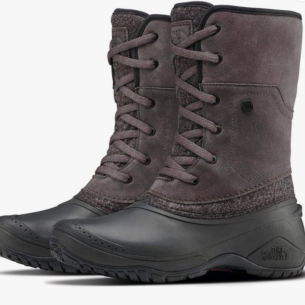 THE NORTH FACE SHELLISTA II ROLL-DOWN WINTER BOOT - WATERPROOF - SIZE 10.5